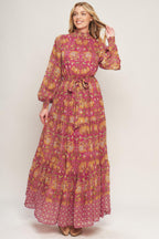 YOU ENCHANT ME WOVEN MAXI DRESS Flying Tomato