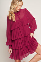 AN ABSOLUTE TREASURE WOVEN MINI DRESS Flying Tomato