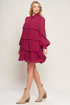 AN ABSOLUTE TREASURE WOVEN MINI DRESS Flying Tomato