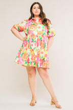 DIVINE INTUITION WOVEN MINI DRESS Flying Tomato