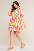 DIVINE INTUITION WOVEN MINI DRESS Flying Tomato