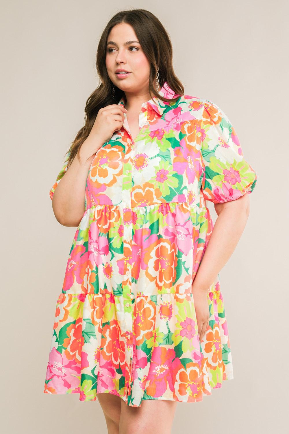 DIVINE INTUITION WOVEN MINI DRESS Flying Tomato