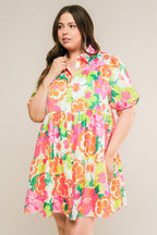 DIVINE INTUITION WOVEN MINI DRESS Flying Tomato