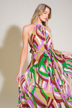 AS TIME GOES BY WOVEN MAXI DRESS Flying Tomato