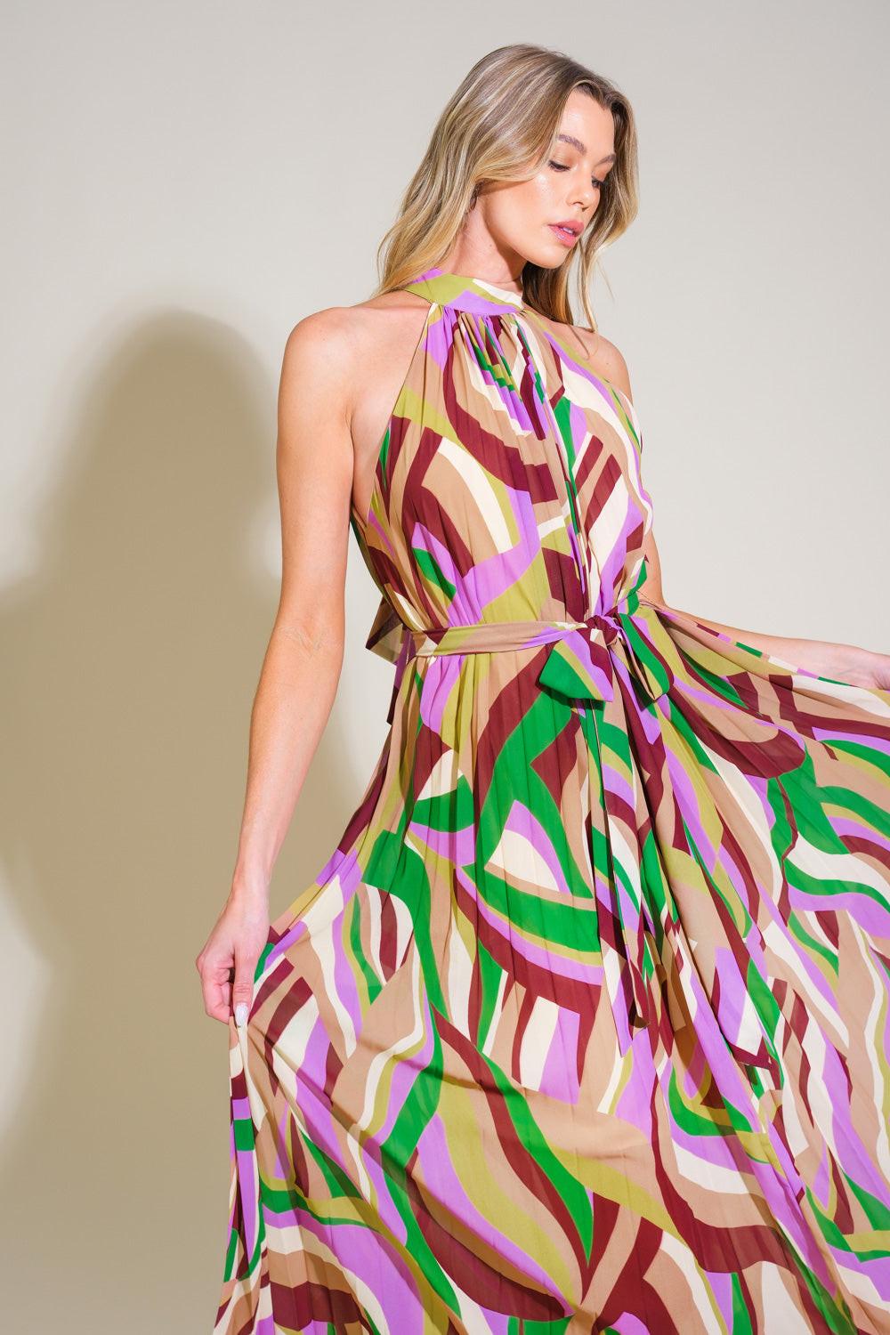 AS TIME GOES BY WOVEN MAXI DRESS Flying Tomato