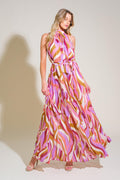AS TIME GOES BY WOVEN MAXI DRESS Flying Tomato