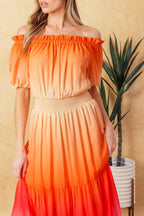 FORGOTTEN STORY WOVEN MAXI DRESS Flying Tomato