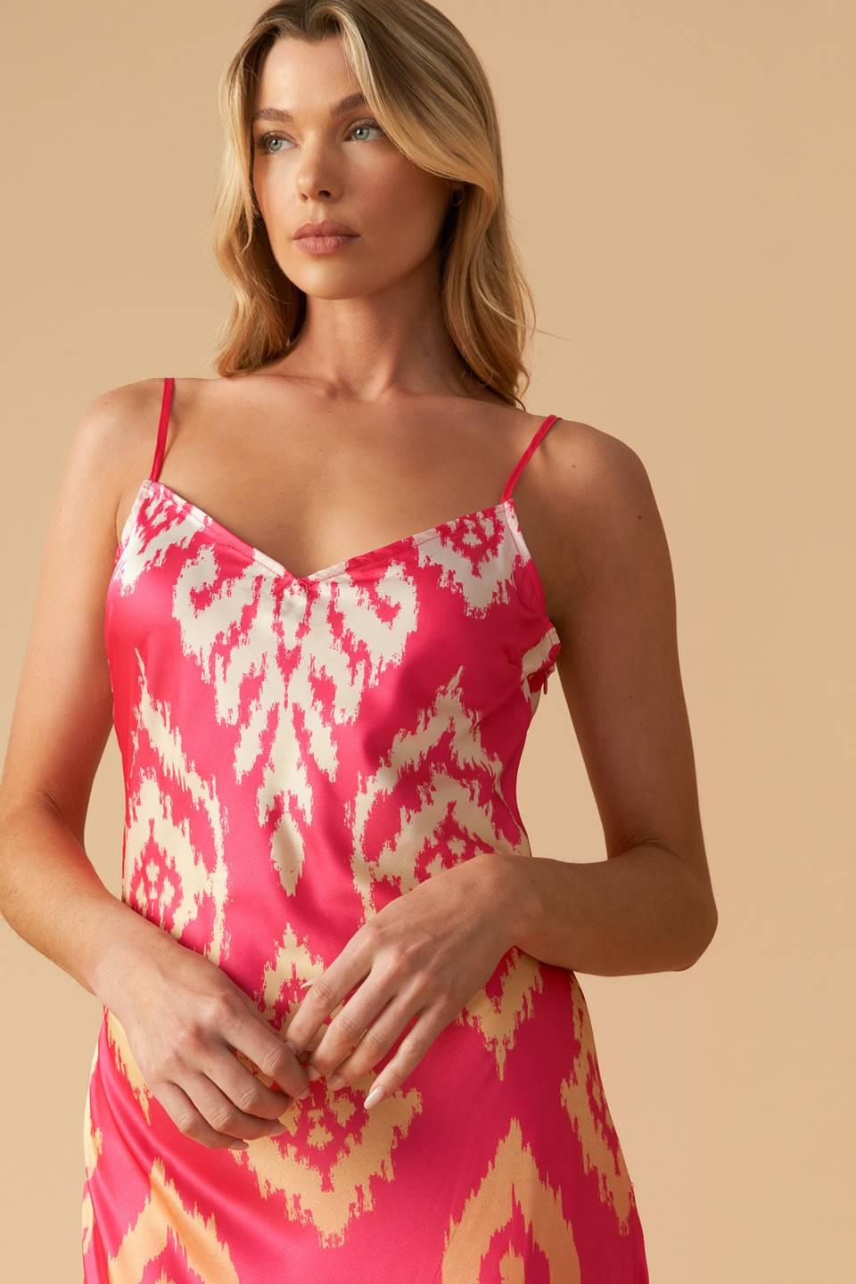 DIAMOND GIRL WOVEN SLIP DRESS Flying Tomato