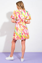 CUTE CERTAINTY WOVEN MINI DRESS Flying Tomato