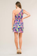 LOVE GROWS HERE WOVEN MINI DRESS Flying Tomato