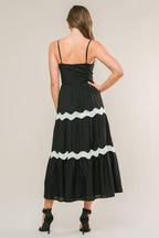 SUMMER SPRITZ WOVEN MIDI DRESS Flying Tomato