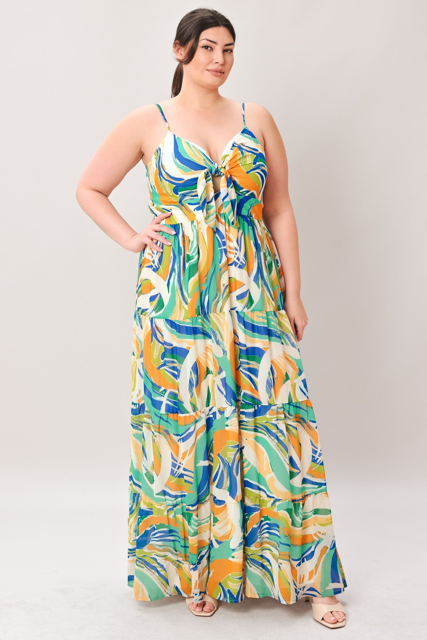 FLORIDA DREAMS WOVEN MAXI DRESS Flying Tomato