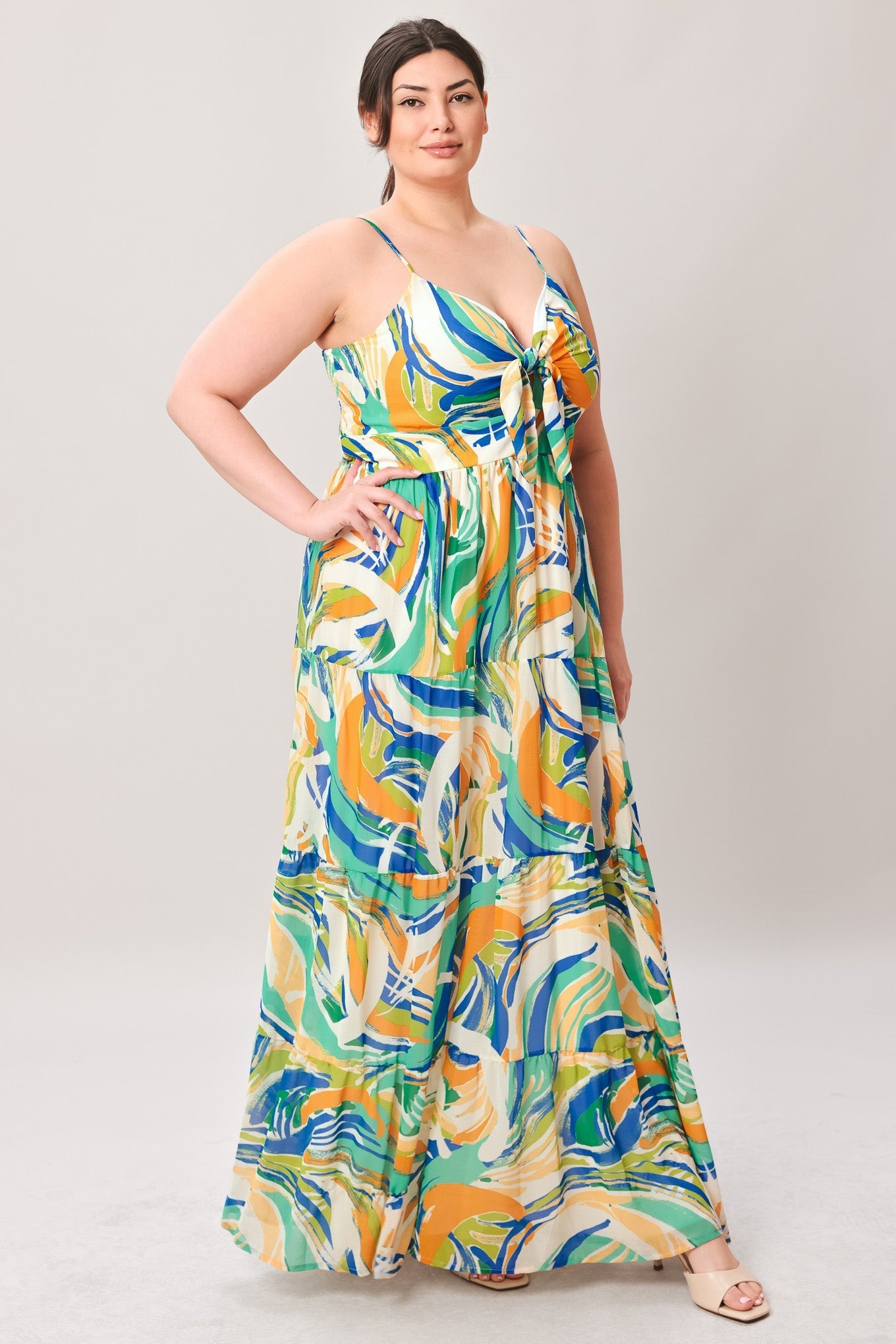 FLORIDA DREAMS WOVEN MAXI DRESS Flying Tomato