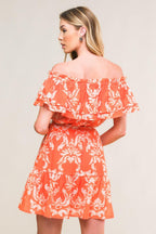 CAPTIVATING ALWAYS WOVEN MINI DRESS Flying Tomato