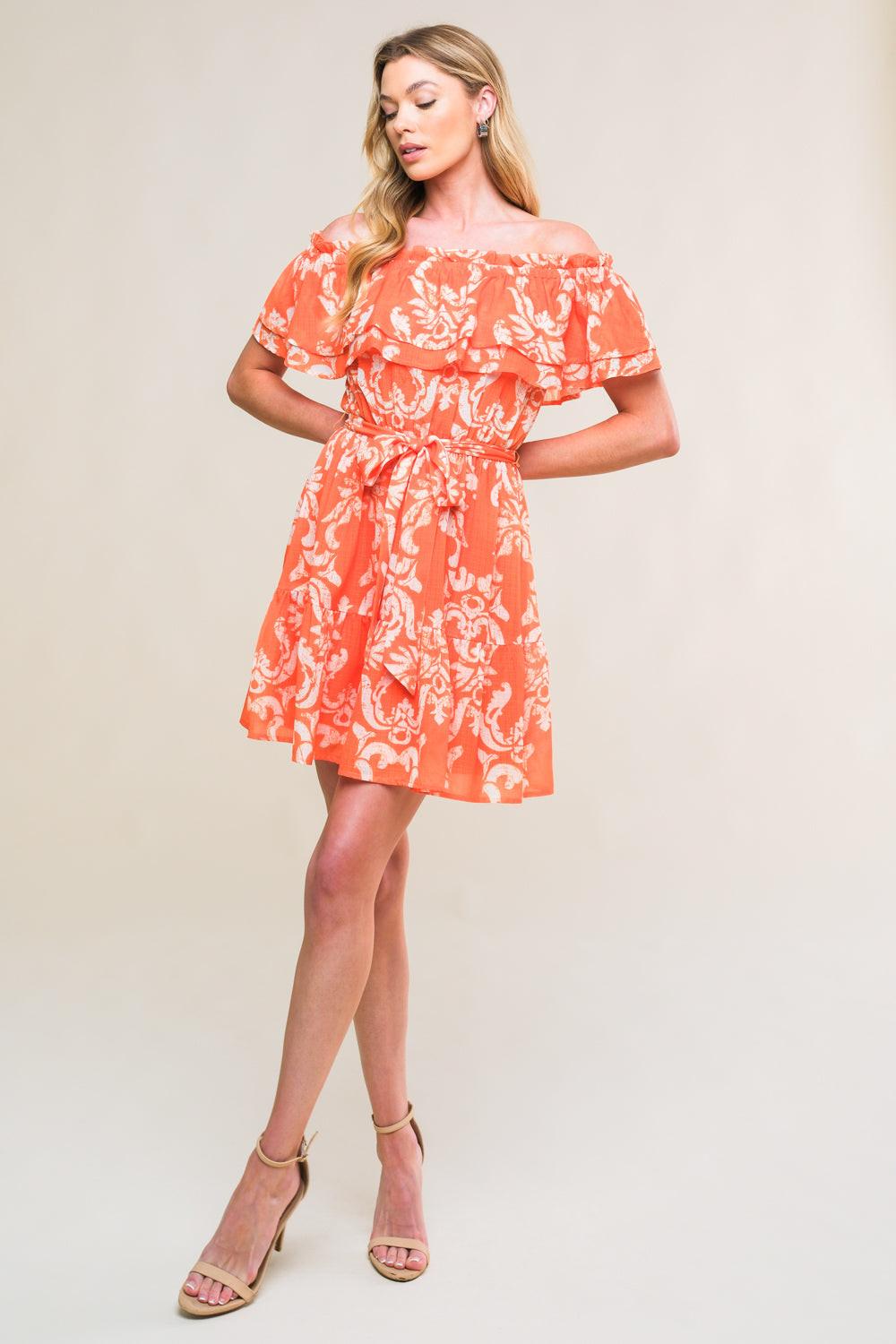 CAPTIVATING ALWAYS WOVEN MINI DRESS Flying Tomato