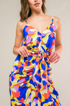 WHAT DREAMS ARE MADE WOVEN MIDI DRESS Flying Tomato