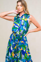 PRISTINE CHICNESS WOVEN MIDI DRESS Flying Tomato