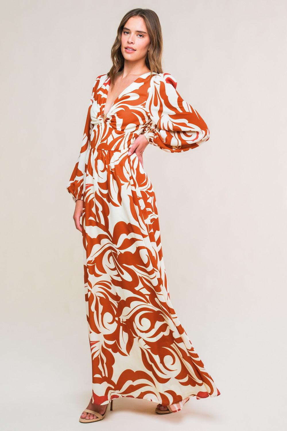 LOVE IN YOUR EYES WOVEN MAXI DRESS Flying Tomato