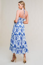 FLAWLESS SENSATION WOVEN MIDI DRESS Flying Tomato