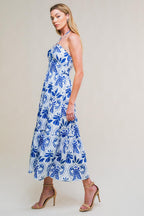 FLAWLESS SENSATION WOVEN MIDI DRESS Flying Tomato