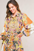 AESTHETIC POSE WOVEN MIDI DRESS Flying Tomato