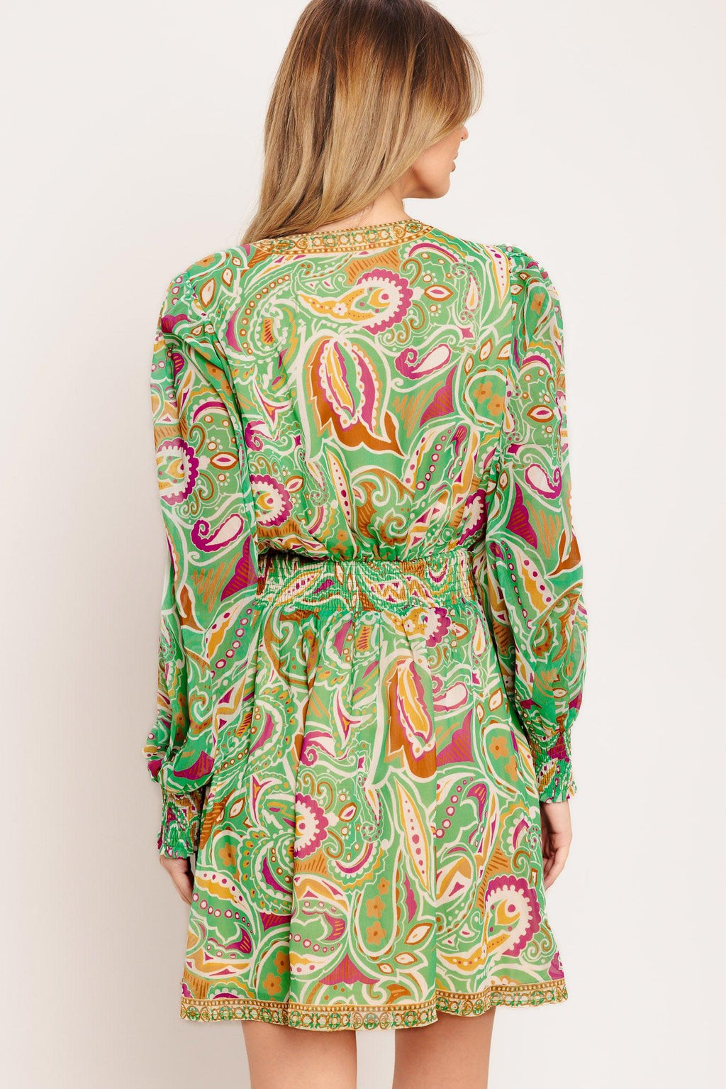 TIME SPENT TOGETHER WOVEN MINI DRESS Flying Tomato