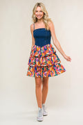 LACED IN LOVE WOVEN MINI DRESS Flying Tomato