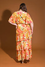 CONSISTENTLY CONFIDENT WOVEN MIDI DRESS Flying Tomato