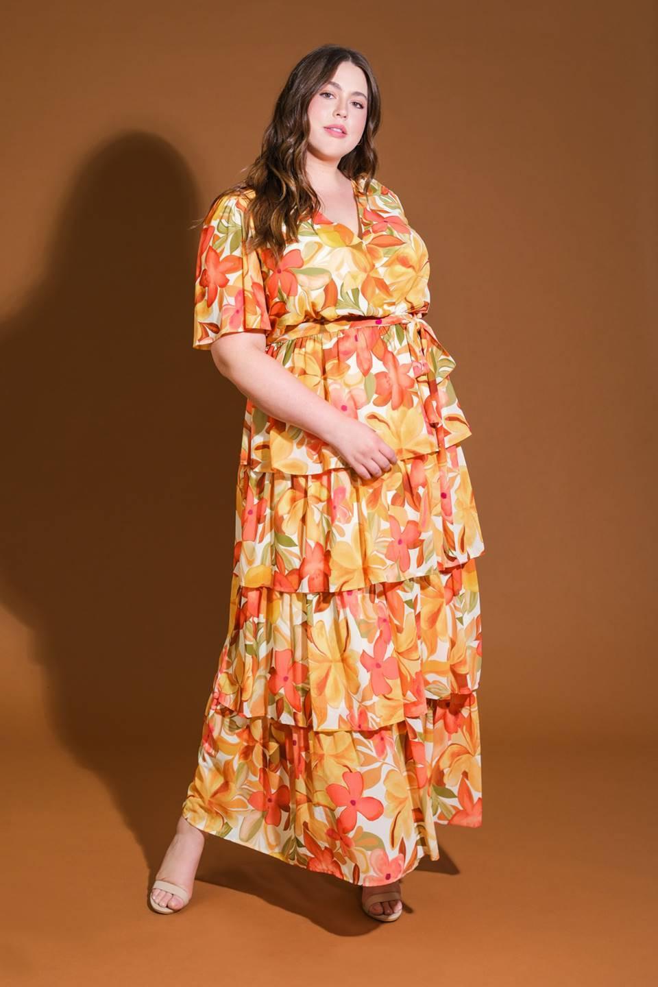 CONSISTENTLY CONFIDENT WOVEN MIDI DRESS Flying Tomato