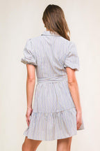 ADORABLE PRESENCE WOVEN MINI DRESS Flying Tomato
