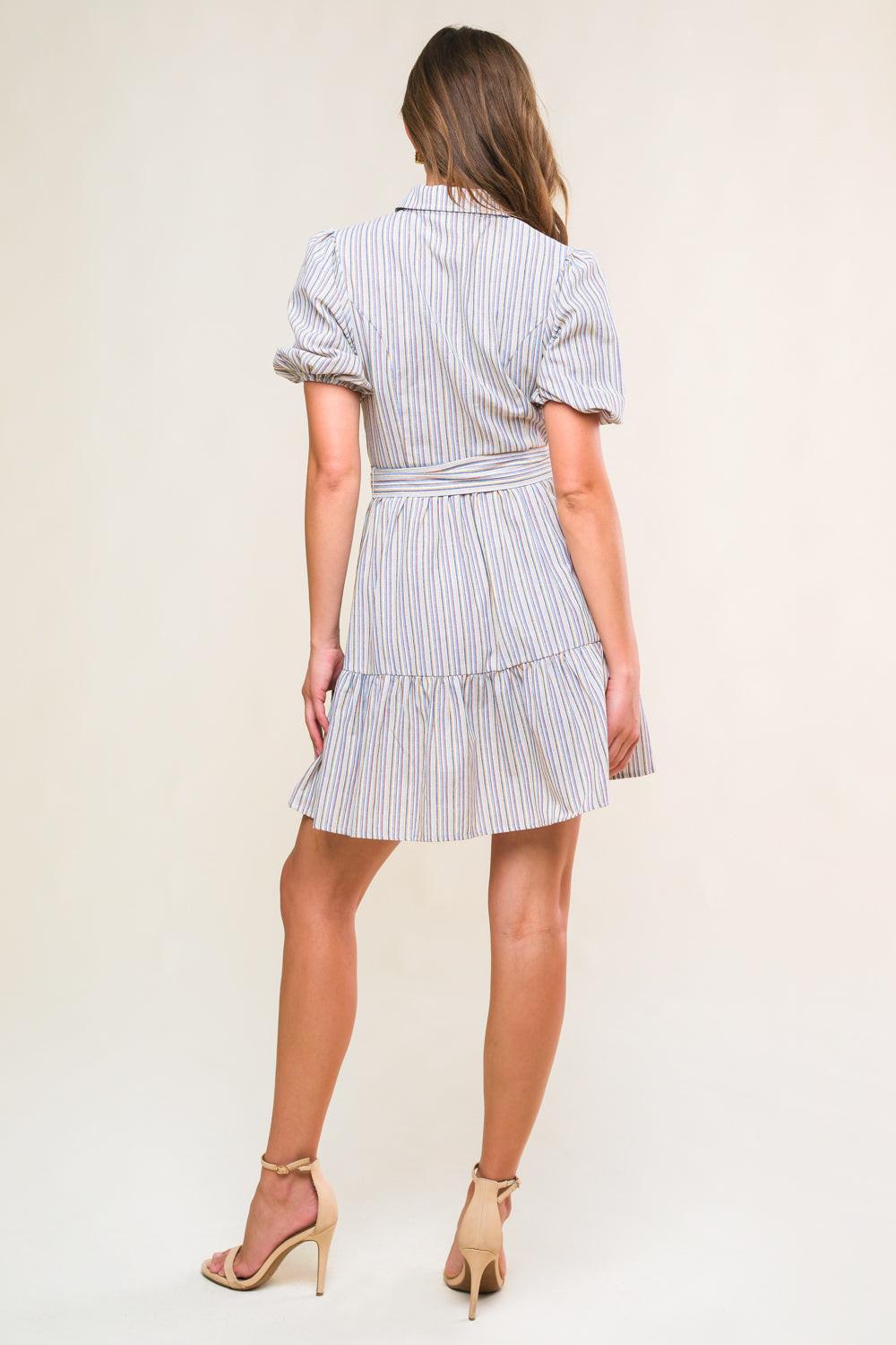 ADORABLE PRESENCE WOVEN MINI DRESS Flying Tomato