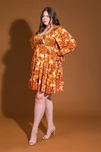 STYLISH CERTAINTY WOVEN MINI DRESS Flying Tomato