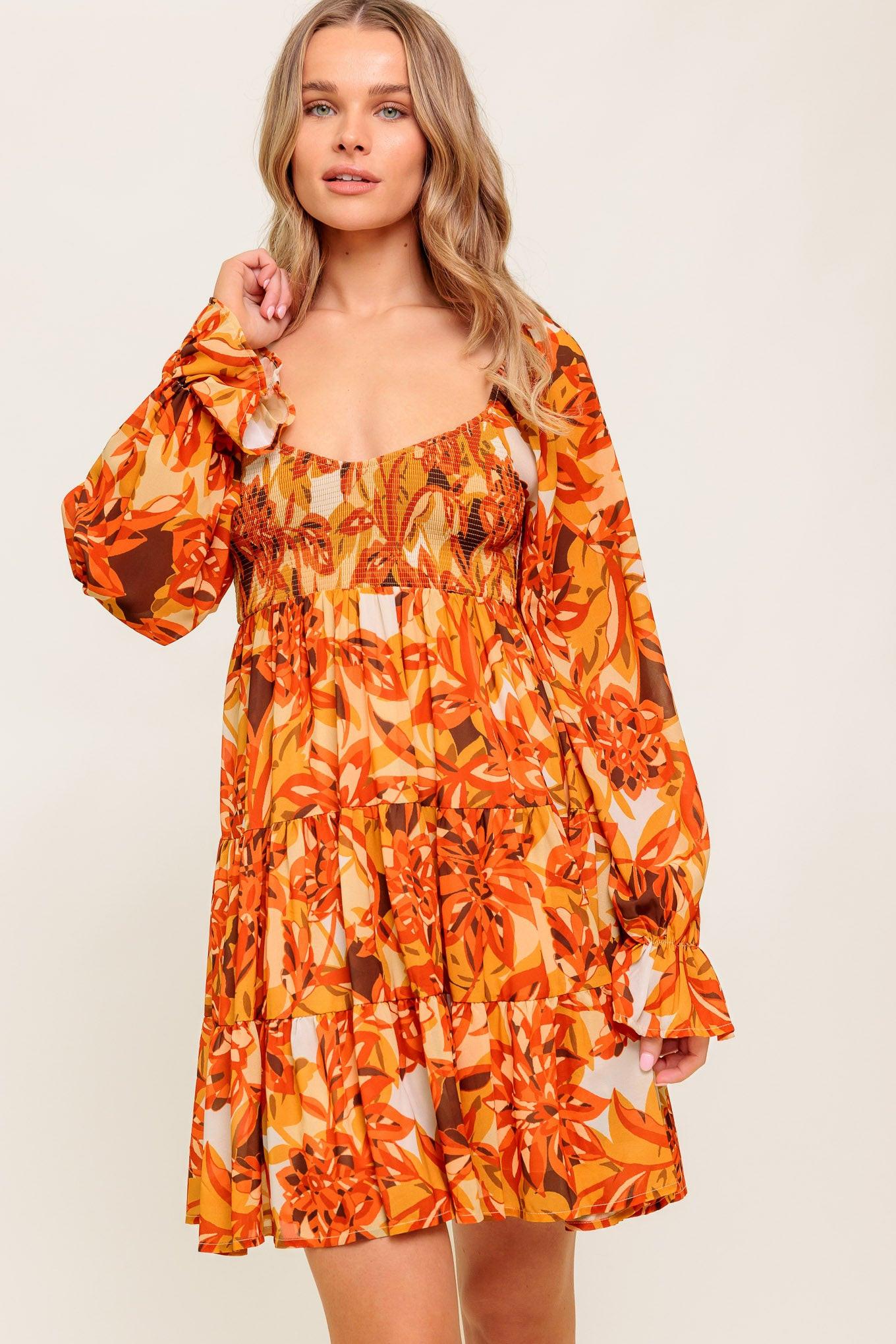 STYLISH CERTAINTY WOVEN MINI DRESS Flying Tomato