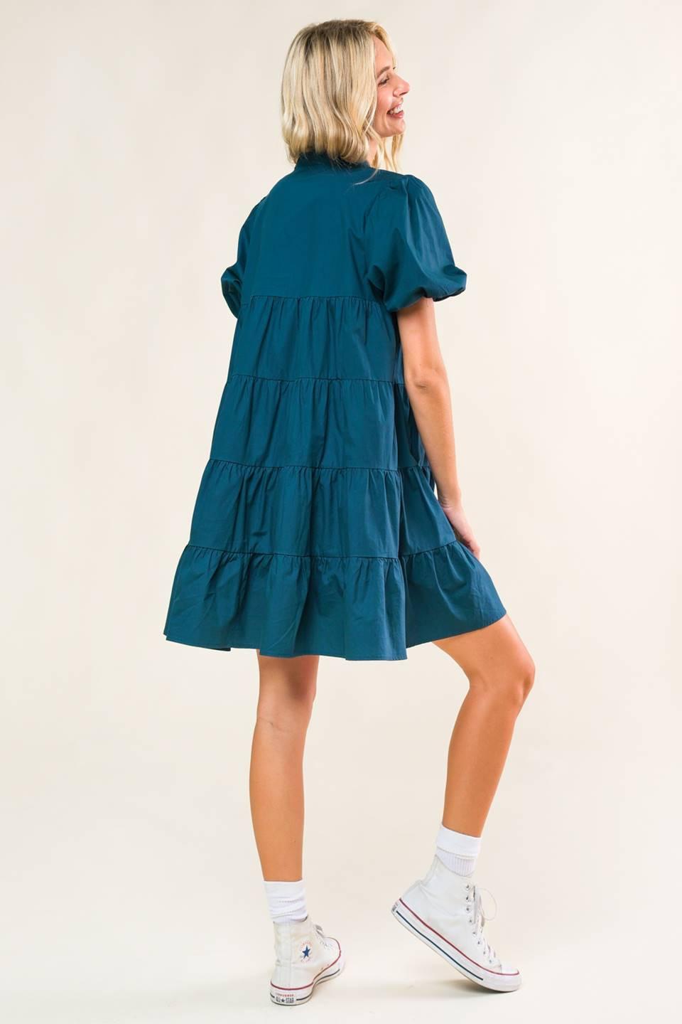 MISS AMERICAN PIE WOVEN MINI DRESS Flying Tomato