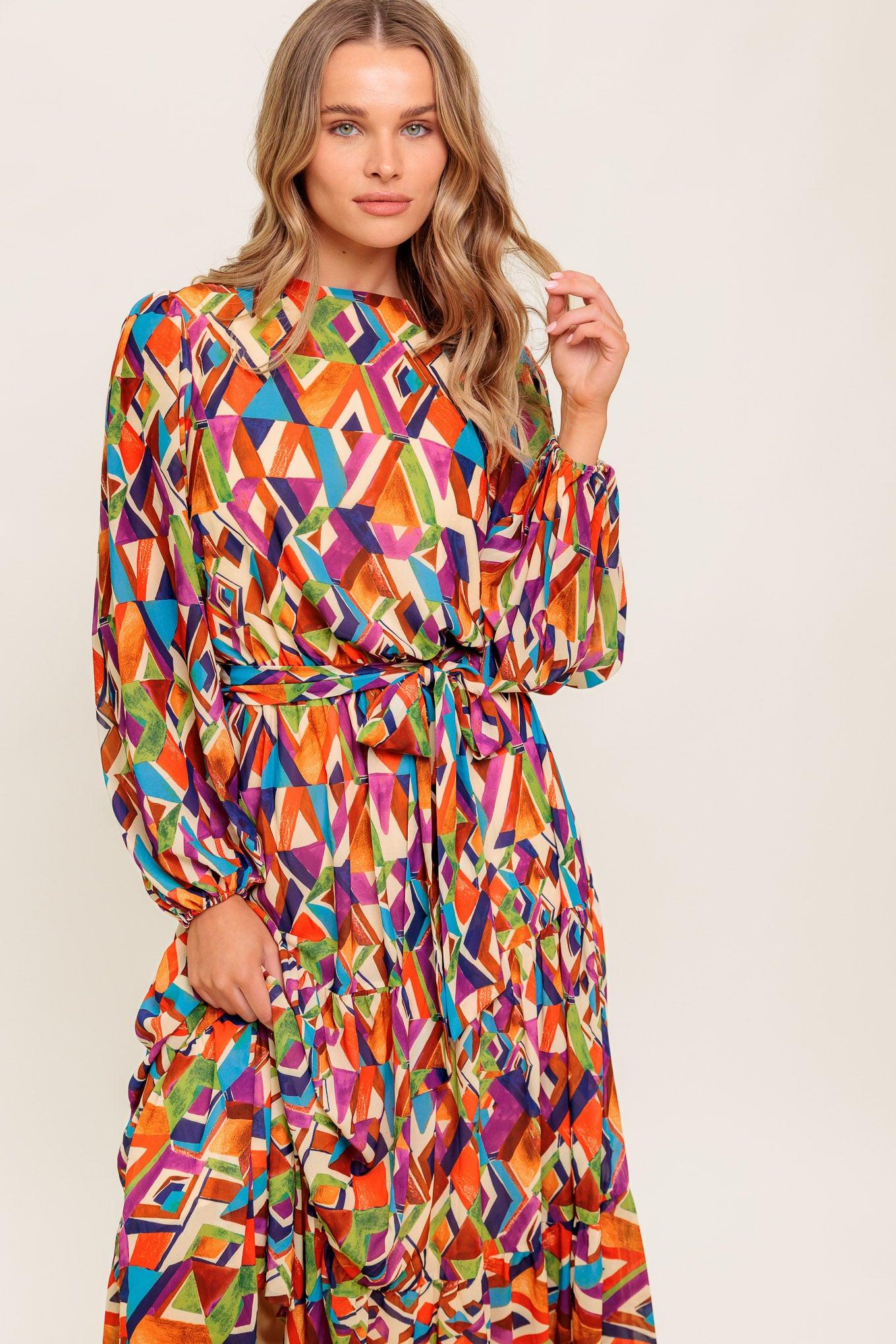 YOUR SWEETIE WOVEN MIDI DRESS Flying Tomato