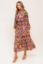 YOUR SWEETIE WOVEN MIDI DRESS Flying Tomato