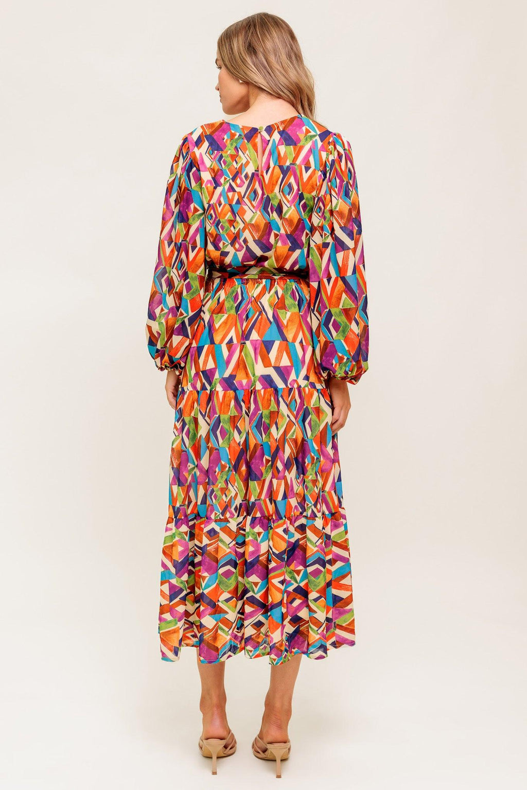 YOUR SWEETIE WOVEN MIDI DRESS Flying Tomato