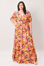 REFRESHING VIBE WOVEN MAXI DRESS Flying Tomato
