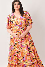 REFRESHING VIBE WOVEN MAXI DRESS Flying Tomato