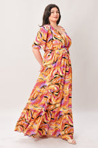 REFRESHING VIBE WOVEN MAXI DRESS Flying Tomato