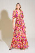 REFRESHING VIBE WOVEN MAXI DRESS Flying Tomato
