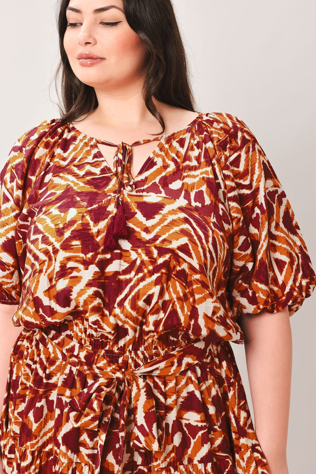FLORA HARMONY WOVEN MINI DRESS Flying Tomato