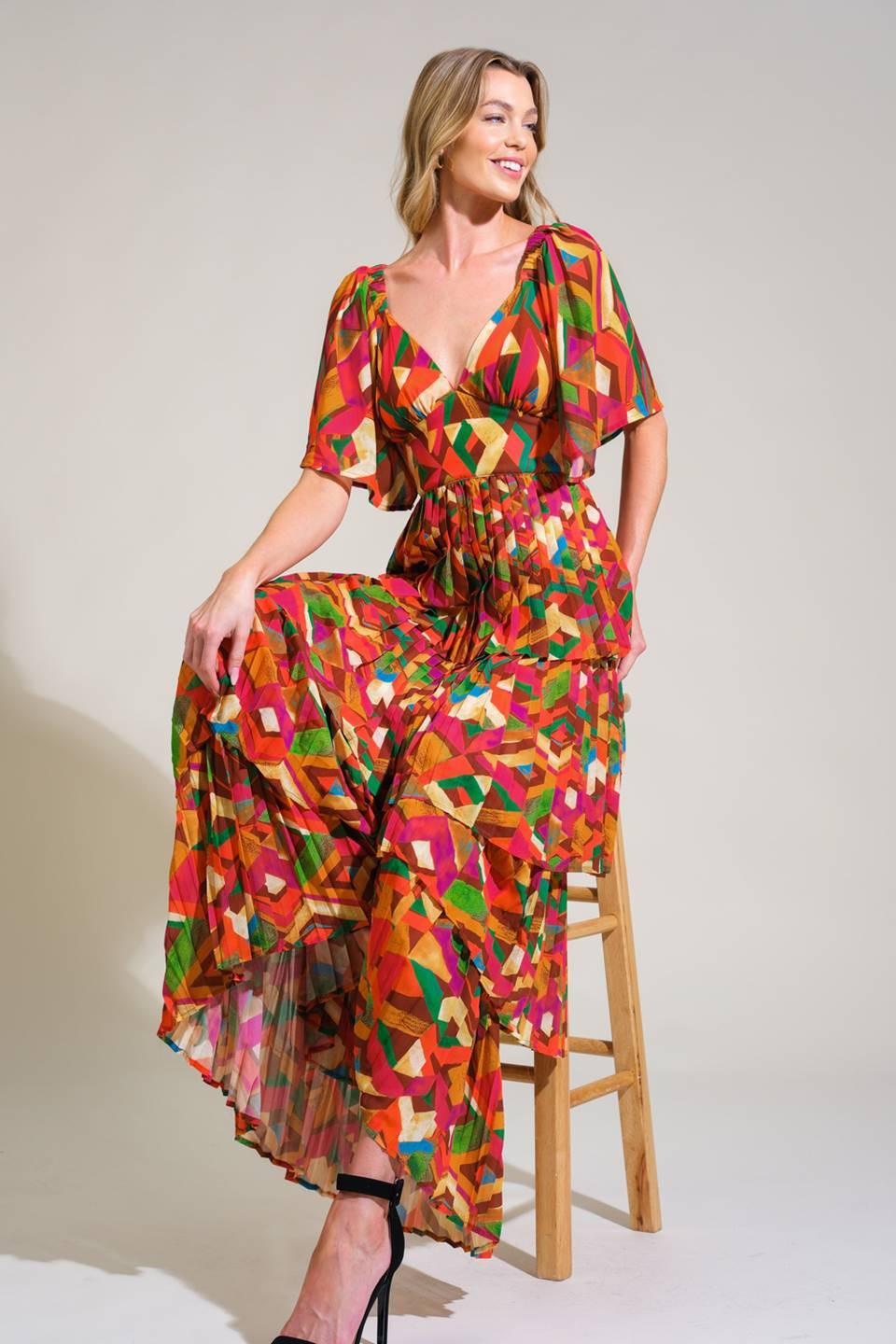 COASTAL DREAMS WOVEN MAXI DRESS Flying Tomato