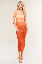 NOT YOUR AVERAGE MESH MIDI DRESS Flying Tomato
