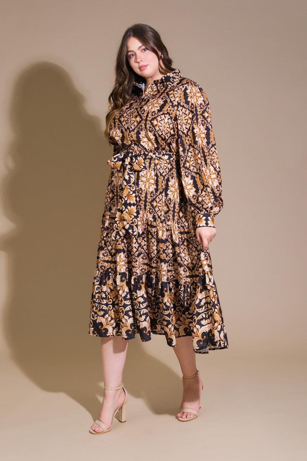 CELESTIAL BEAUTY WOVEN MIDI DRESS Flying Tomato