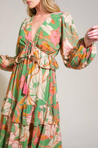 GRACE IN EVERY STEP WOVEN MAXI DRESS Flying Tomato