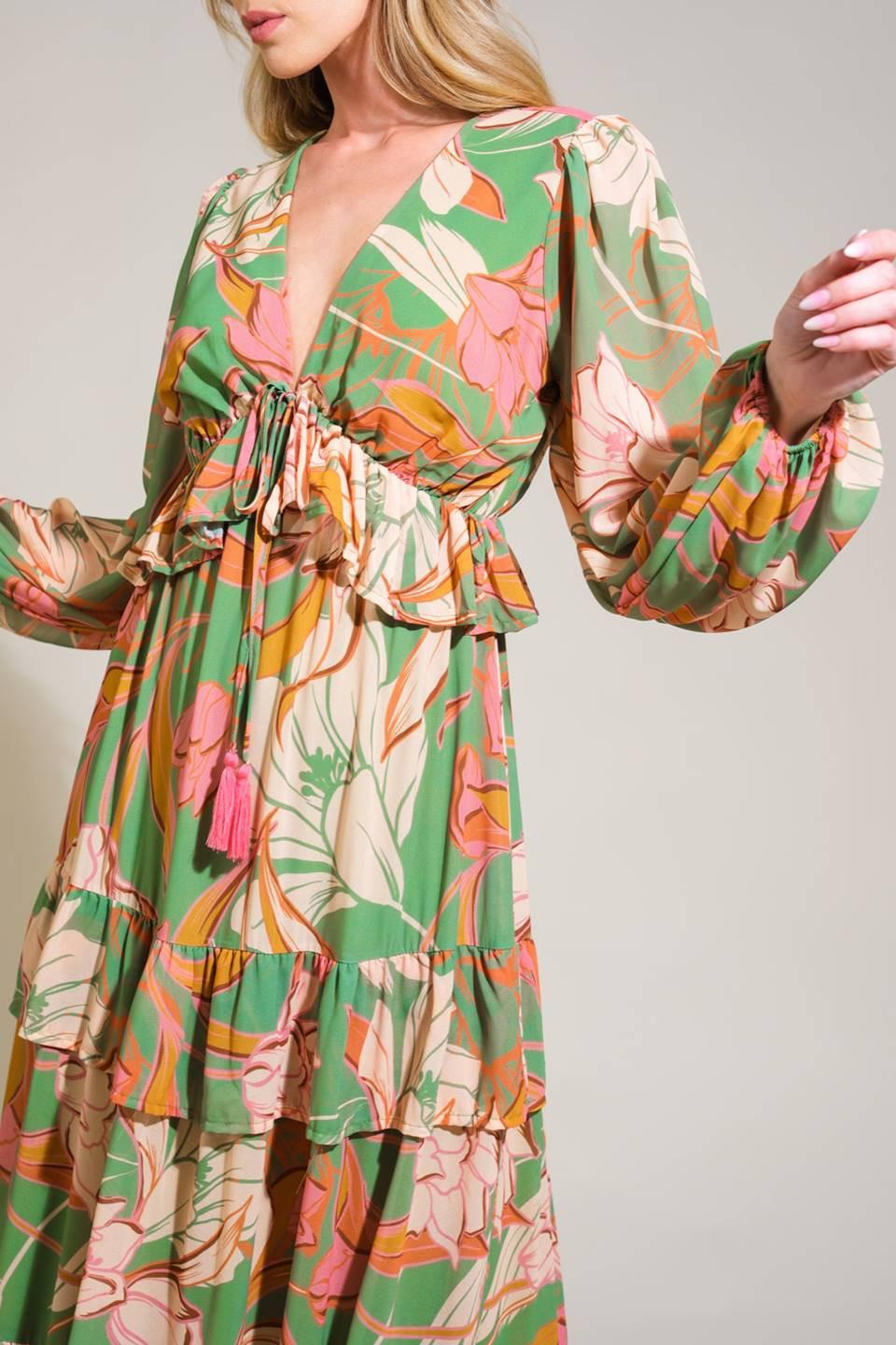 GRACE IN EVERY STEP WOVEN MAXI DRESS Flying Tomato