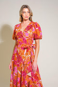 LOVE IN BLOOM WOVEN MAXI DRESS Flying Tomato