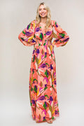 OVER AND OVER WOVEN MAXI DRESS Flying Tomato