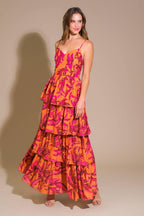 VERY IMPRESSIVE WOVEN MAXI DRESS Flying Tomato